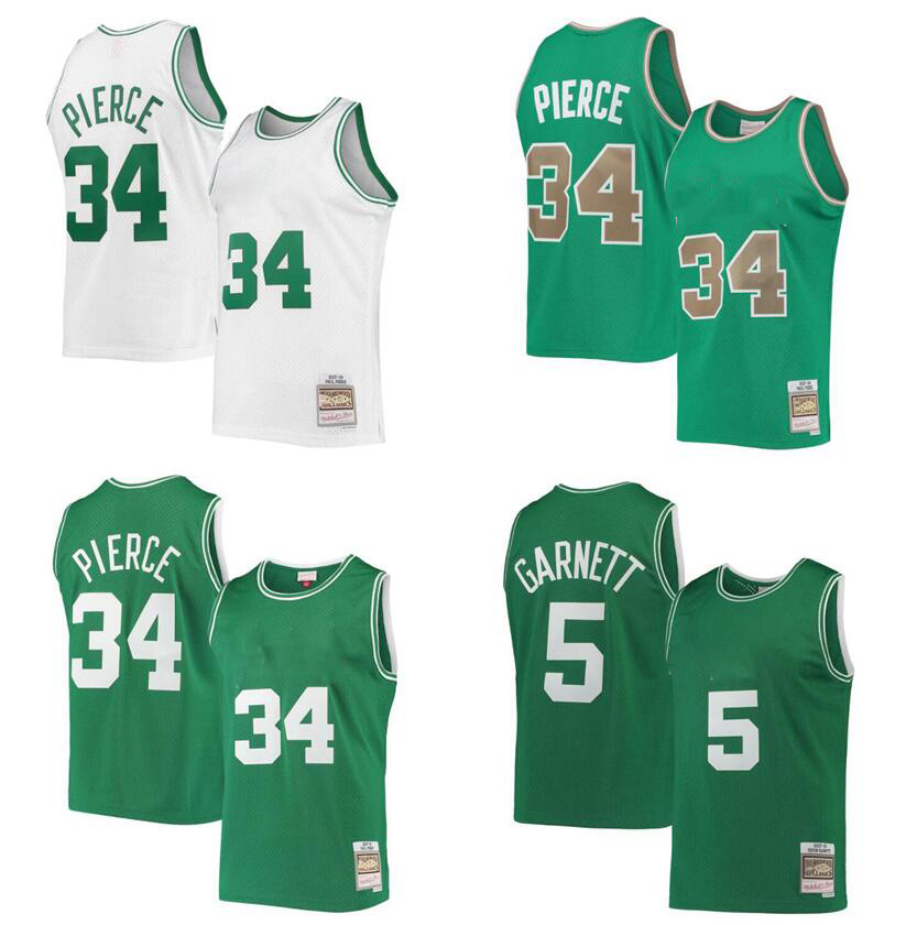Paul Pierce Basketball Jerseys Kevin Garnett Mitchell Ness jersey Hardwoods Classics retro Men Women Youth green white S-XXL retro jersey 34 5, With logo
Paul Pierce Basketball Jerseys Kevin Garnett Mitchell Ness jersey Hardwoods Classics retro Men Women Youth green white S-XXL retro jersey 34 5, With logo