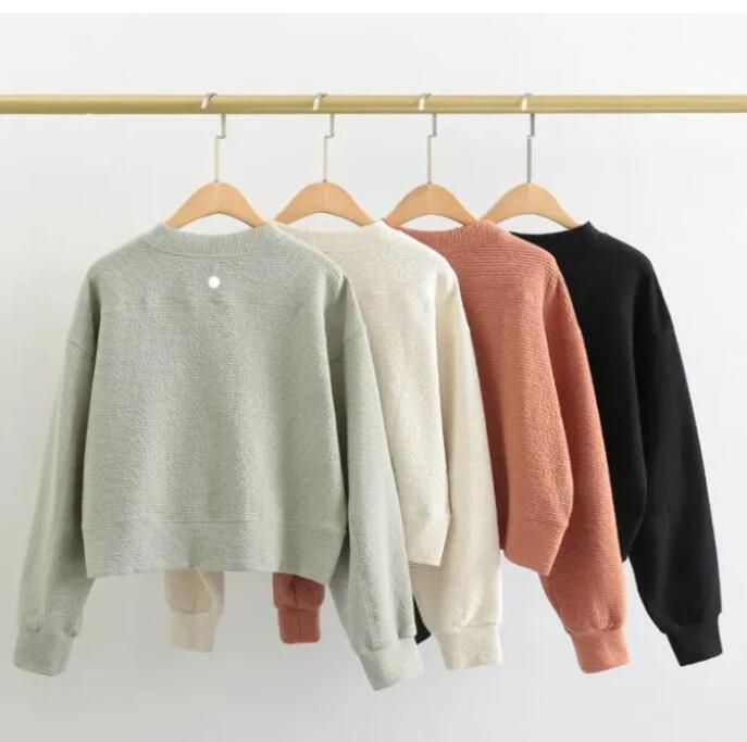 LU Women's Yoga Causal Sweatshirts Loose Fit Long Sleeve Sweater Ladies Cotton Workout Athletic Gym Shirts Causal Clothings, Black
LU Women's Yoga Causal Sweatshirts Loose Fit Long Sleeve Sweater Ladies Cotton Workout Athletic Gym Shirts Causal Clothings, Black