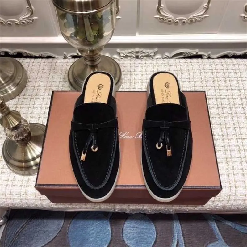 Designer Loropiana Shoes Women's Shoes Men's LOFO Flat Heels New Spring and SummerJL50, Black
Designer Loropiana Shoes Women's Shoes Men's LOFO Flat Heels New Spring and SummerJL50, Black