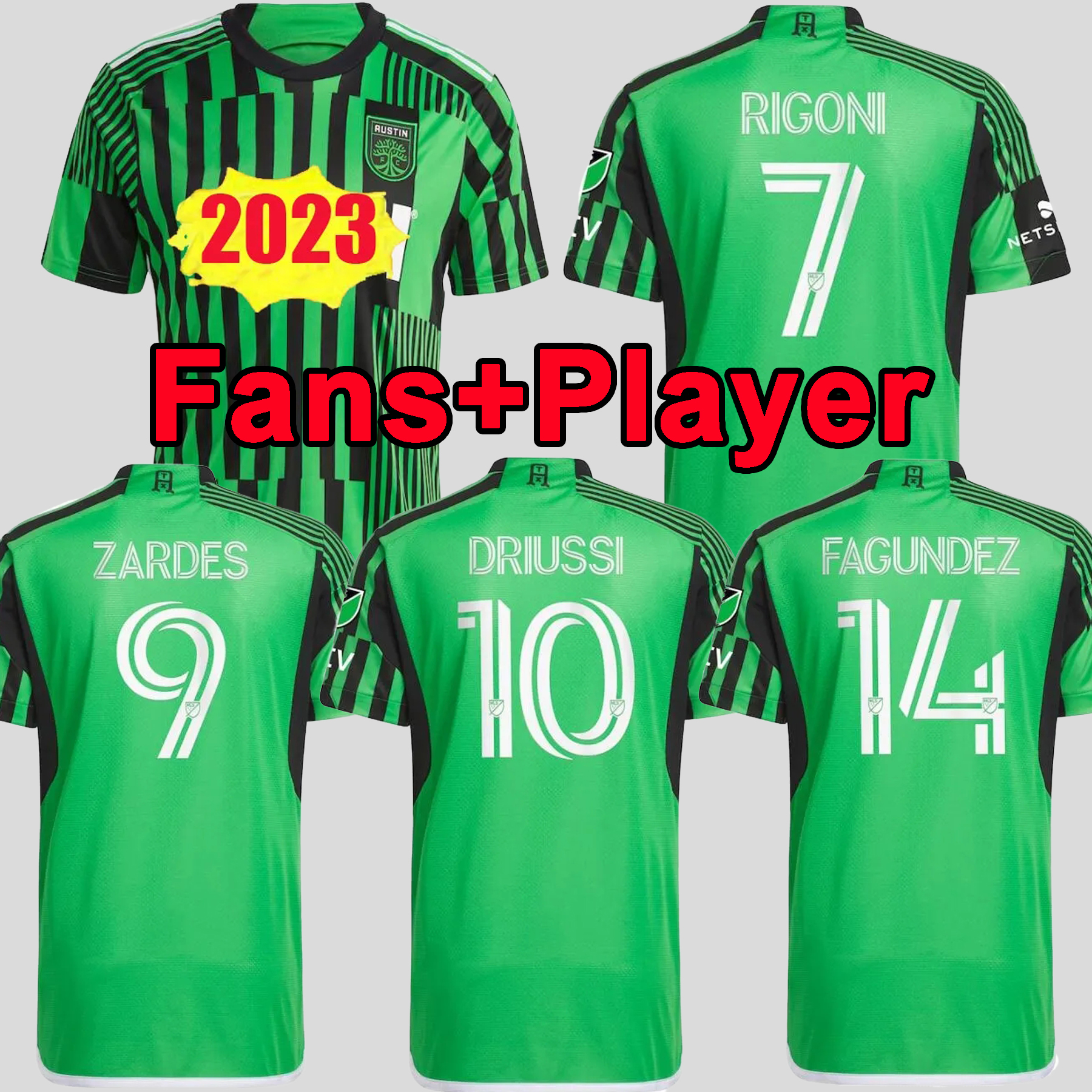 MLS 2023 Austin FC soccer jersey home 23 24 Fagundez Rigoni Zardes Driussi PEREIRA GALLAGHER football shirts fans player version thailand, 23 24 home fans
MLS 2023 Austin FC soccer jersey home 23 24 Fagundez Rigoni Zardes Driussi PEREIRA GALLAGHER football shirts fans player version thailand, 23 24 home fans