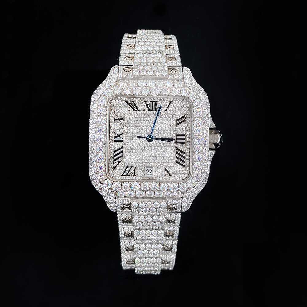 High Quality Fashion Iced Out WatchesMens Wrist Luxury Round Cut Lab Grown Watch Wholesale Hip Hop Rapper WatcFor Men MIPX, White
High Quality Fashion Iced Out WatchesMens Wrist Luxury Round Cut Lab Grown Watch Wholesale Hip Hop Rapper WatcFor Men MIPX, White