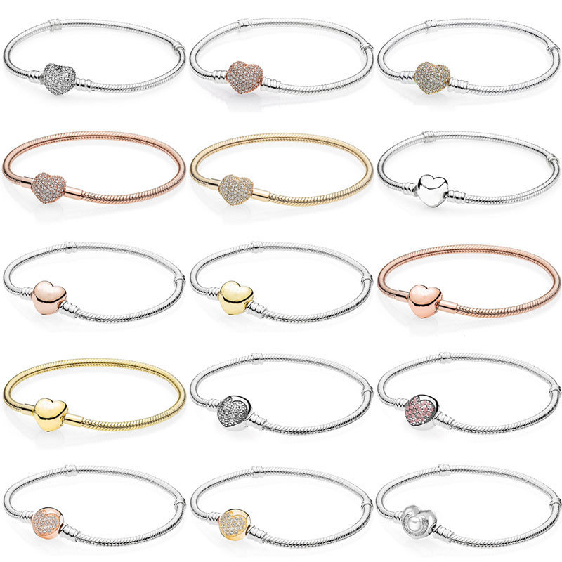 Bangle Original Rose Moments Pave ful Heart Clasp Snake Chain Bracelet Fit Fashion 925 Sterling Silver Charm DIY Jewelry 230216
Bangle Original Rose Moments Pave ful Heart Clasp Snake Chain Bracelet Fit Fashion 925 Sterling Silver Charm DIY Jewelry 230216