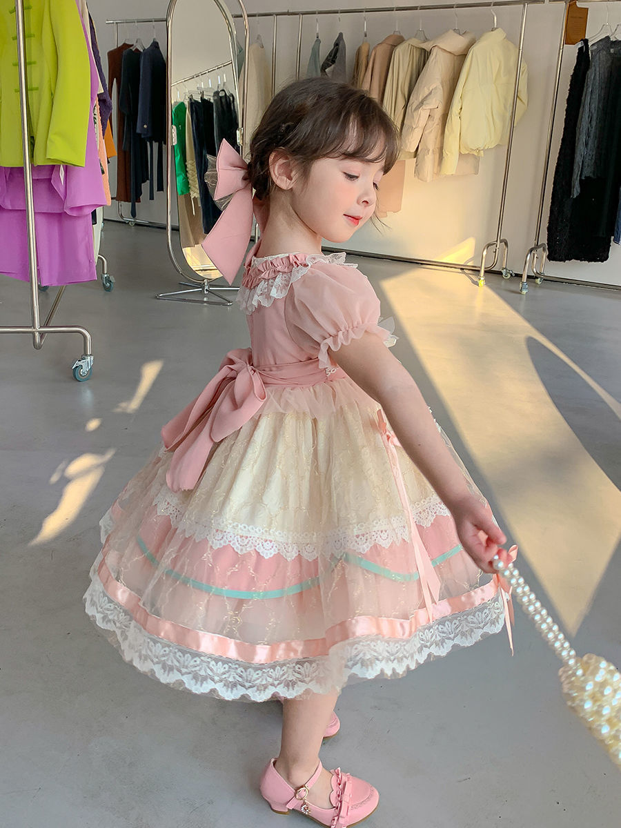 Girls Dresses Summer Kids Pink Lace Bow Cute Party Clothes Birthday for Children Toddler puffy 27T 230217, Dark grey
Girls Dresses Summer Kids Pink Lace Bow Cute Party Clothes Birthday for Children Toddler puffy 27T 230217, Dark grey