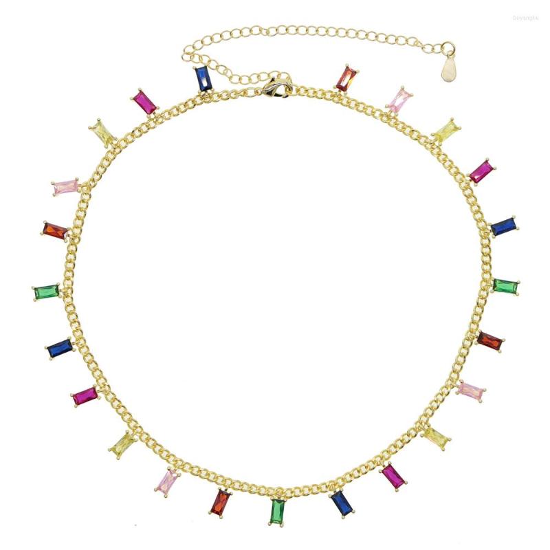 Choker Geometric Fashion Cubic Zirconia Cz Station Link Chain Rainbow Colorful Stone Necklace For Women Iced Out 35 10cm Jewels
Choker Geometric Fashion Cubic Zirconia Cz Station Link Chain Rainbow Colorful Stone Necklace For Women Iced Out 35 10cm Jewels