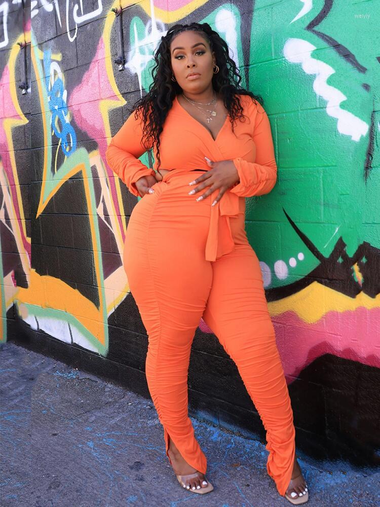 Tracksuits Plus Size 2 Piece Set Women Long Sleeve Top And Stacked Pants Sexy Outfit Ladies Large Suit Wholesale Bulk Drop, Black
Tracksuits Plus Size 2 Piece Set Women Long Sleeve Top And Stacked Pants Sexy Outfit Ladies Large Suit Wholesale Bulk Drop, Black