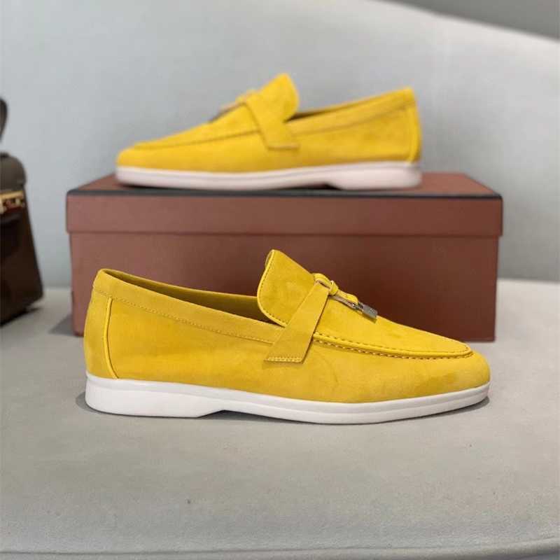 Italy Designer Shoes Loropiana Original Italian Genuine Leather Shoes Lp Lofo Flat Bottom Casual Lazy Couple Shoes Si, Navy blue
Italy Designer Shoes Loropiana Original Italian Genuine Leather Shoes Lp Lofo Flat Bottom Casual Lazy Couple Shoes Si, Navy blue