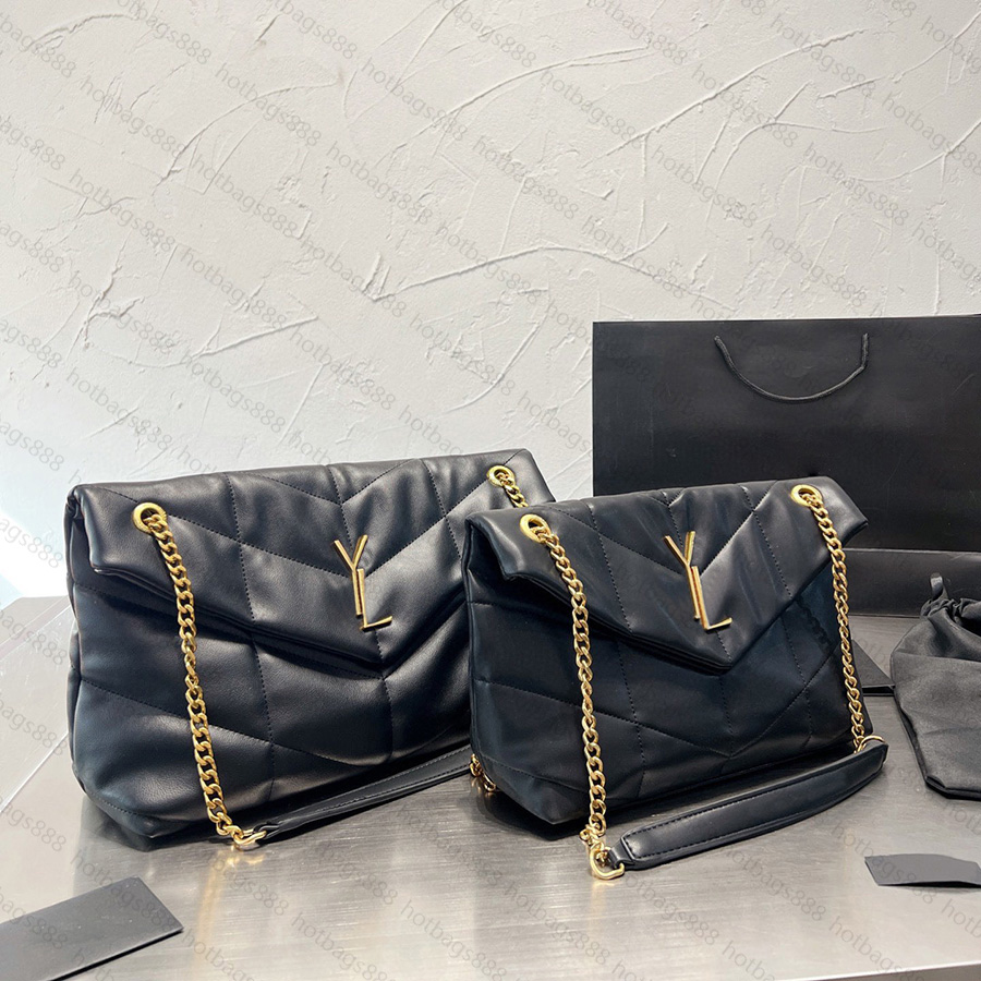 Top Quality Designer LOULOU Bag Large Shoulder Chain Clutch Bags Purses Genuine Calfskin Leather Luxury Message Handbags Wallet Designer Crossbody, Khaki+silver logo
Top Quality Designer LOULOU Bag Large Shoulder Chain Clutch Bags Purses Genuine Calfskin Leather Luxury Message Handbags Wallet Designer Crossbody, Khaki+silver logo