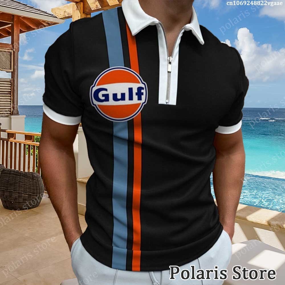Men's Polos Gulf Racing Polo Shirt 230217