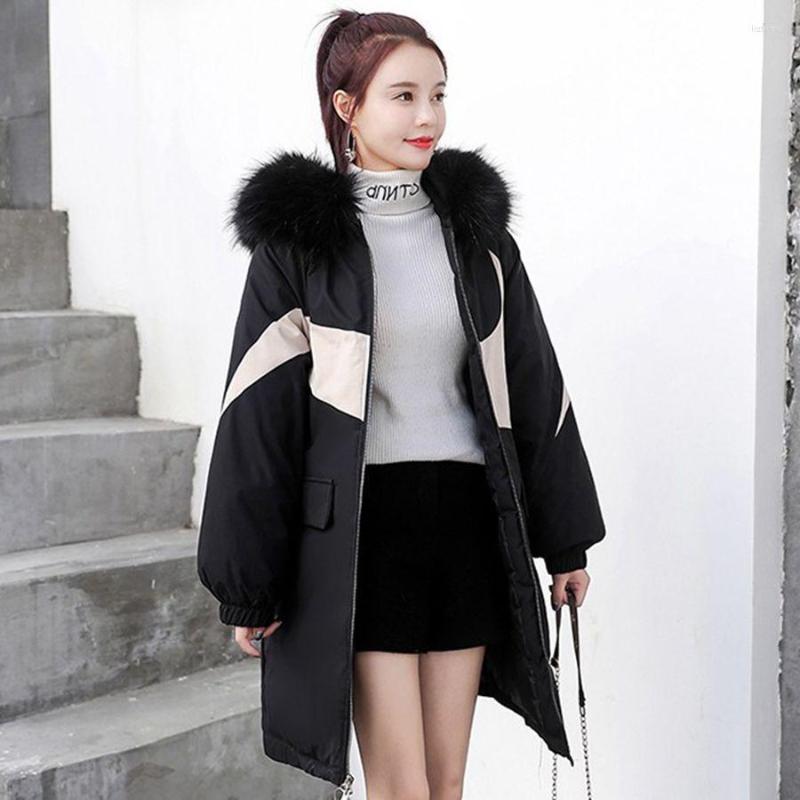 Women's Trench Coats Big Fur Collar Down Cotton Parka Autumn Winter Coat Women Clothes 2023 Korean Vintage Warm Thick Tops Manteau Femme, Blue
Women's Trench Coats Big Fur Collar Down Cotton Parka Autumn Winter Coat Women Clothes 2023 Korean Vintage Warm Thick Tops Manteau Femme, Blue