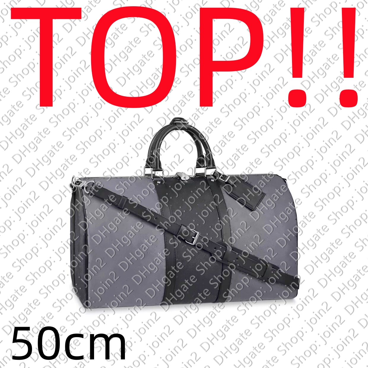 TOP. 50cm M45392 KEEP Duffel Bag Designer Handbags Purses Bags Totes Travel Duffle Mens, Black/gray
TOP. 50cm M45392 KEEP Duffel Bag Designer Handbags Purses Bags Totes Travel Duffle Mens, Black/gray