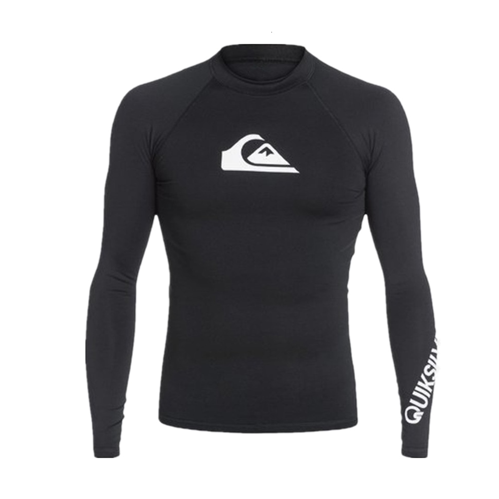 Men's Swimwear Swimming Tshirt Swimsuit Men UV Protection Beach Rash Guard Diving Rashguard Long Sleeve Surfing Surf 230217