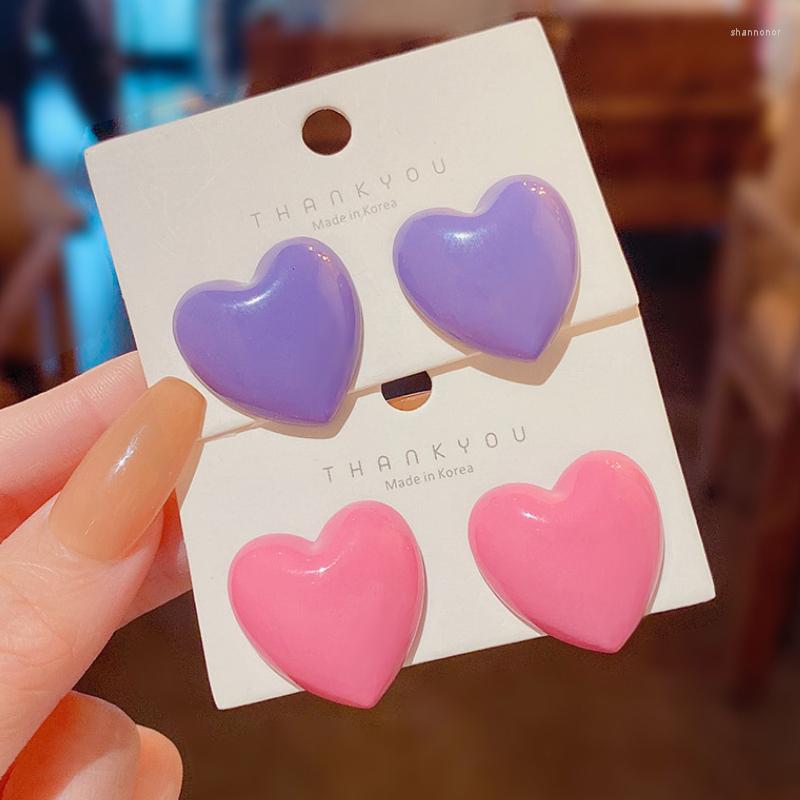 Stud Earrings U-Magical Exaggerated Pink Blue Heart Earings For Women Minimalist Simple Candy Color Metal Jewelry Accessories
Stud Earrings U-Magical Exaggerated Pink Blue Heart Earings For Women Minimalist Simple Candy Color Metal Jewelry Accessories