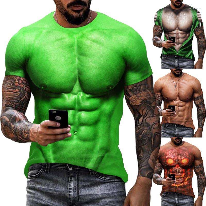 Men's T Shirts Summer Fashion Fun Muscle 3d Printed T-shirt Men's Cool Casual Short-sleeved, Beige
Men's T Shirts Summer Fashion Fun Muscle 3d Printed T-shirt Men's Cool Casual Short-sleeved, Beige