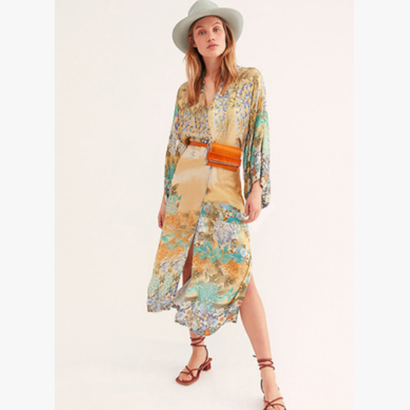 Women's Swimwear Trendy Bikini Cardigan Oversize Beach Cover Up Cotton Vintage Print Floral Holiday Outing Boho Loose Long Women Summer
Women's Swimwear Trendy Bikini Cardigan Oversize Beach Cover Up Cotton Vintage Print Floral Holiday Outing Boho Loose Long Women Summer
