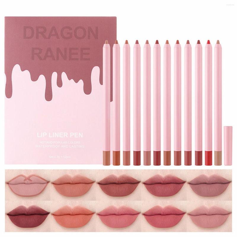 Lip Gloss 12PC Liner Waterproof Paste Color Hook Line Rich Lipstick Pen Foaming No Fading Suitable For Makeup Pigment, Pink
Lip Gloss 12PC Liner Waterproof Paste Color Hook Line Rich Lipstick Pen Foaming No Fading Suitable For Makeup Pigment, Pink