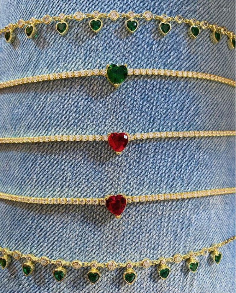Choker Women Luxury Fashion Gold Metal Color Red Blue Green White Heart Drop Charm CZ Station Link Chain Necklace
Choker Women Luxury Fashion Gold Metal Color Red Blue Green White Heart Drop Charm CZ Station Link Chain Necklace