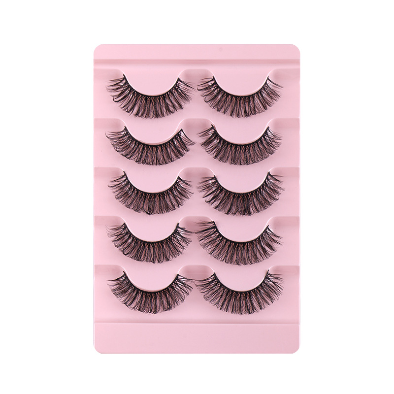 Eyelashes Russian Volume Strip Lashes Natural Wispy D Curly Faux Mink Eyelash Extensions 5 Pairs
Eyelashes Russian Volume Strip Lashes Natural Wispy D Curly Faux Mink Eyelash Extensions 5 Pairs