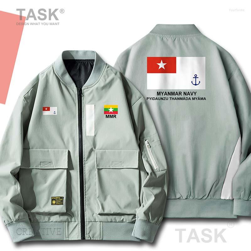 Men' Jackets Military Army Navy Myanmar Burmese Myanma MMR Burma Printed Pilot Zipper Jacket Casual Men Hip Hop Slim Fit Coat, 612-black-01
Men' Jackets Military Army Navy Myanmar Burmese Myanma MMR Burma Printed Pilot Zipper Jacket Casual Men Hip Hop Slim Fit Coat, 612-black-01