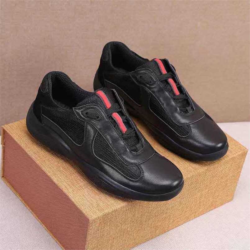 Luxury casual shoes men's Sneaker American Cup Technical Fabric Sneakers patent leather lace up outdoor runner trainers rubber sole 38-46GFQ4, 14
Luxury casual shoes men's Sneaker American Cup Technical Fabric Sneakers patent leather lace up outdoor runner trainers rubber sole 38-46GFQ4, 14