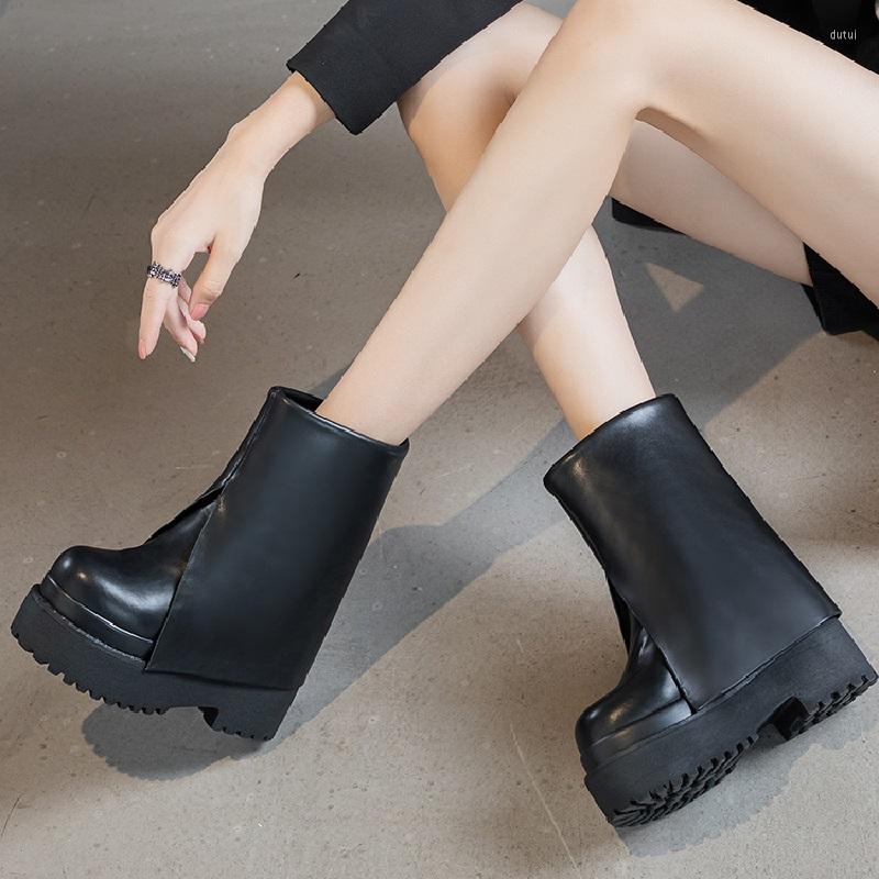 Boots Spring Autumn European America Style Height Increasing Platform Genuine Leather Women Half Mid-Calf Trouser Winter Plush, Winter short
Boots Spring Autumn European America Style Height Increasing Platform Genuine Leather Women Half Mid-Calf Trouser Winter Plush, Winter short