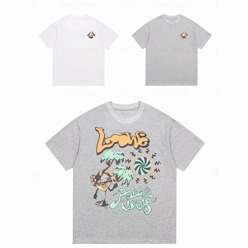 Mens Summer Short Sleeve T Shirt Men Fashion Logo Embroidery Tees Couples Tops Size -L, Gray 01
Mens Summer Short Sleeve T Shirt Men Fashion Logo Embroidery Tees Couples Tops Size -L, Gray 01