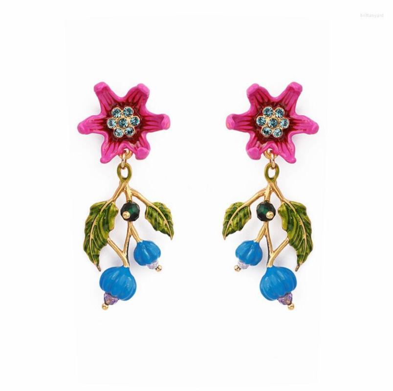 Necklace Earrings Set CSxjd 2023 Enamel Glaze Fantasy Plant Series Color Flower And Fruit Ear Clips, Picture shown
Necklace Earrings Set CSxjd 2023 Enamel Glaze Fantasy Plant Series Color Flower And Fruit Ear Clips, Picture shown