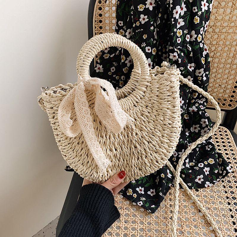 Evening Bags 2023 Handmade Half-Round Rattan Woven Straw Bag Summer Women Messenger Crossbody Girls Small Beach Handbag S2261, Beige
Evening Bags 2023 Handmade Half-Round Rattan Woven Straw Bag Summer Women Messenger Crossbody Girls Small Beach Handbag S2261, Beige