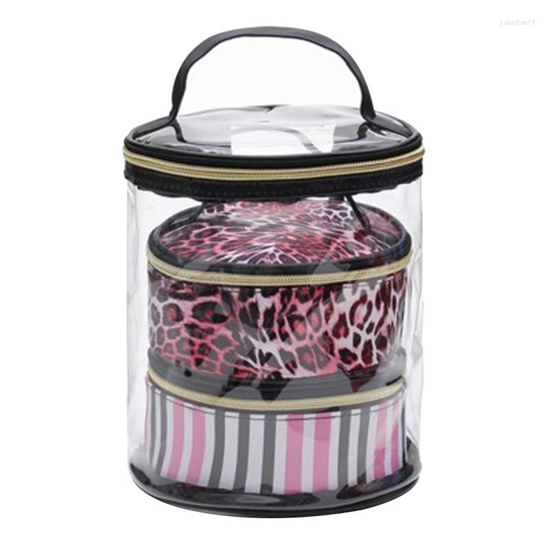 Cosmetic Bags 2023 PVC Transparent Bag 3 Piece Set Waterproof Wash Travel Portable Storage Pink Leopard Printing Pattern, 1pcs
Cosmetic Bags 2023 PVC Transparent Bag 3 Piece Set Waterproof Wash Travel Portable Storage Pink Leopard Printing Pattern, 1pcs