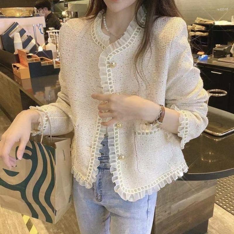 Women' Jackets 2023 Women Tweed Coats Outerwear Spring Autumn Single Breasted Tassel Blends Wool Female Long Sleeve Jacket Coat E273, Apricot
Women' Jackets 2023 Women Tweed Coats Outerwear Spring Autumn Single Breasted Tassel Blends Wool Female Long Sleeve Jacket Coat E273, Apricot