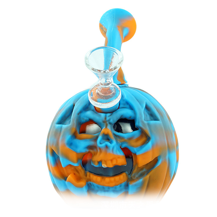 Hookahs Silicone Bongs Detachable Glass Bongs Pumpkin Shape Novelty Fun Style Water Pipes For Tobacco Dry Herb Smoking
Hookahs Silicone Bongs Detachable Glass Bongs Pumpkin Shape Novelty Fun Style Water Pipes For Tobacco Dry Herb Smoking