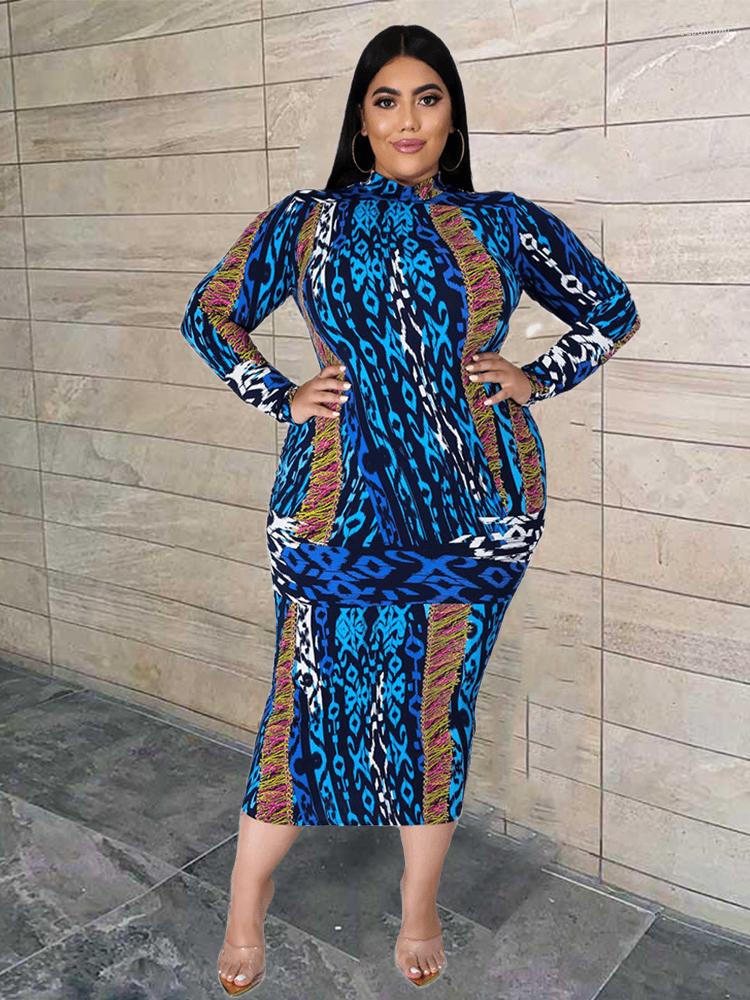 Plus Size Dresses Sexy Lady Dress Long Sleeve Zip V Neck Women Fall Clothes Chic And Elegant Wholesale Bulk Drop, Blue
Plus Size Dresses Sexy Lady Dress Long Sleeve Zip V Neck Women Fall Clothes Chic And Elegant Wholesale Bulk Drop, Blue
