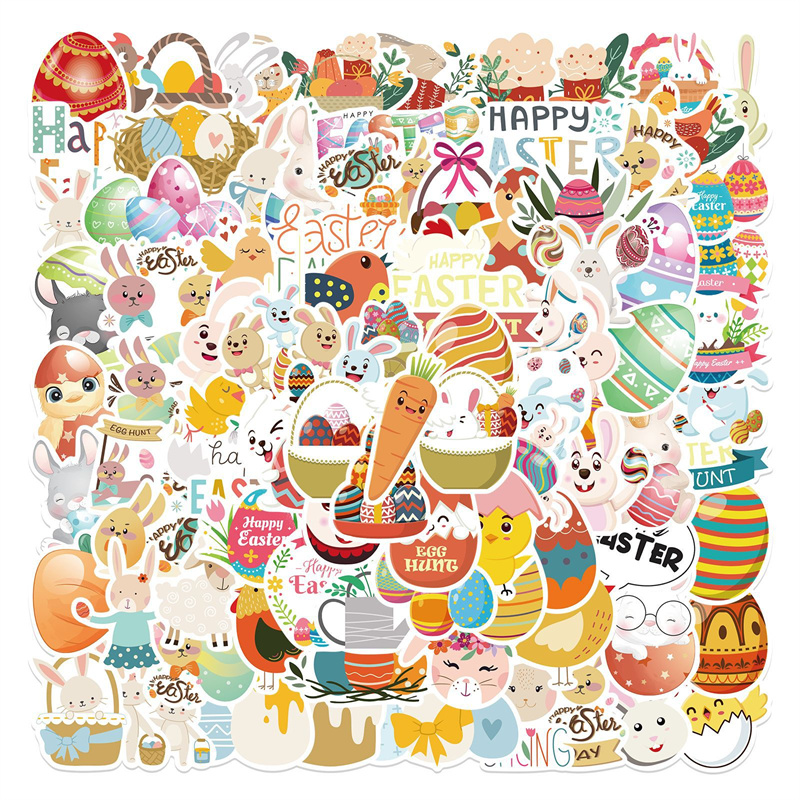 100PCS Cute Easter Stickers Kawaii Cartoon Funny Rabbit Egg Animal Decals For Kids Gift Water Bottles Laptop Scrapbooking Car Bike Decal Luggage DIY Sticker, 100pcs/lot
100PCS Cute Easter Stickers Kawaii Cartoon Funny Rabbit Egg Animal Decals For Kids Gift Water Bottles Laptop Scrapbooking Car Bike Decal Luggage DIY Sticker, 100pcs/lot