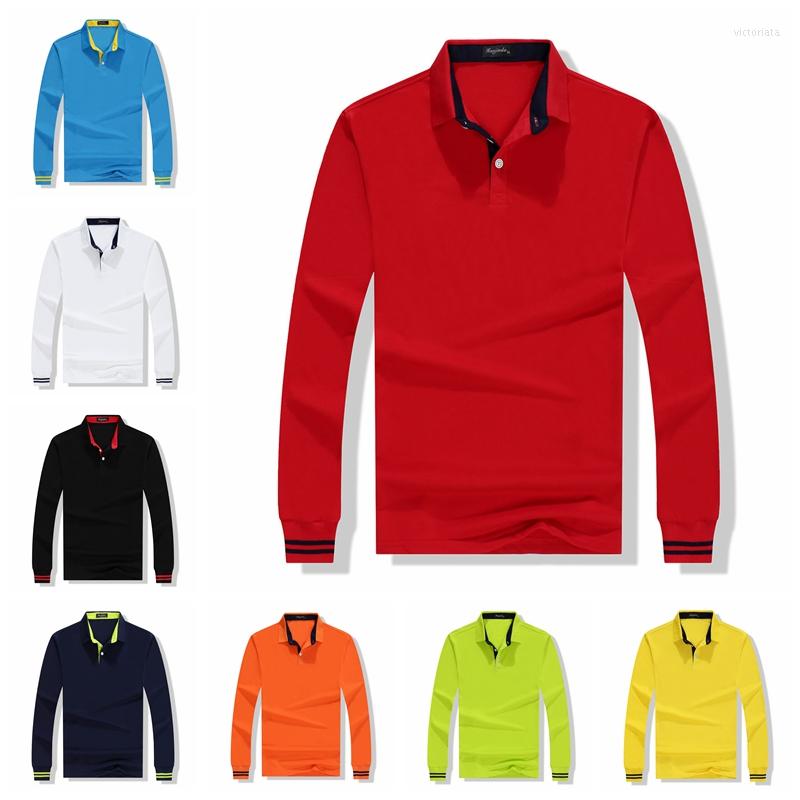 Men' Polos High Quality Men Polo Shirt Fall Long Sleeve Solid Large Size Top Autumn Fashion Casual Cotton 4XL Clothing, Red
Men' Polos High Quality Men Polo Shirt Fall Long Sleeve Solid Large Size Top Autumn Fashion Casual Cotton 4XL Clothing, Red