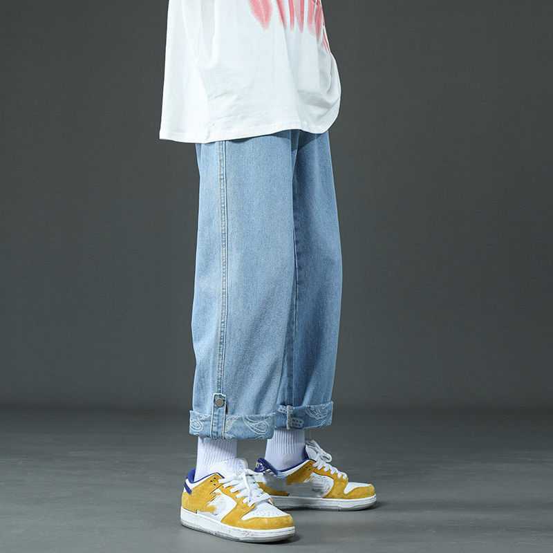 Men' Jeans Pants Spring Autumn Fashion Blue Loose Straight Wide Legs Pant Vintage Soild Color Denim Trousers Plus Size -3XlMen, Black
Men' Jeans Pants Spring Autumn Fashion Blue Loose Straight Wide Legs Pant Vintage Soild Color Denim Trousers Plus Size -3XlMen, Black