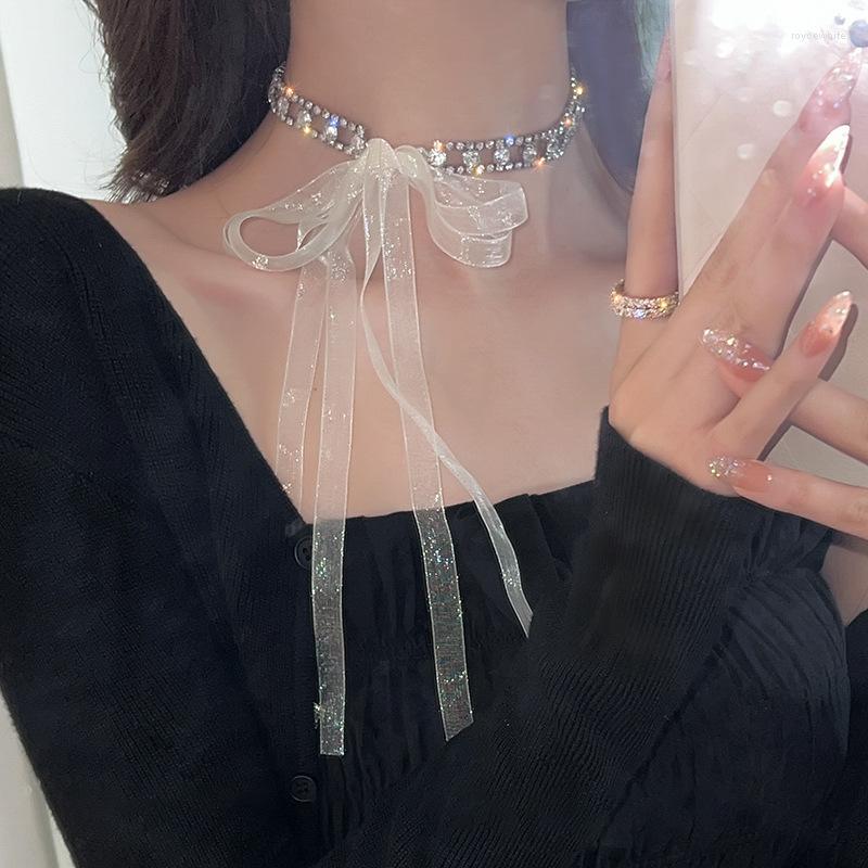 Chains Zircon Butterfly Mesh Streamer Pendant Choker Light Luxury Aesthetic Niche Clavicle Silver-plated Necklace Jewelry Women Gifts
Chains Zircon Butterfly Mesh Streamer Pendant Choker Light Luxury Aesthetic Niche Clavicle Silver-plated Necklace Jewelry Women Gifts