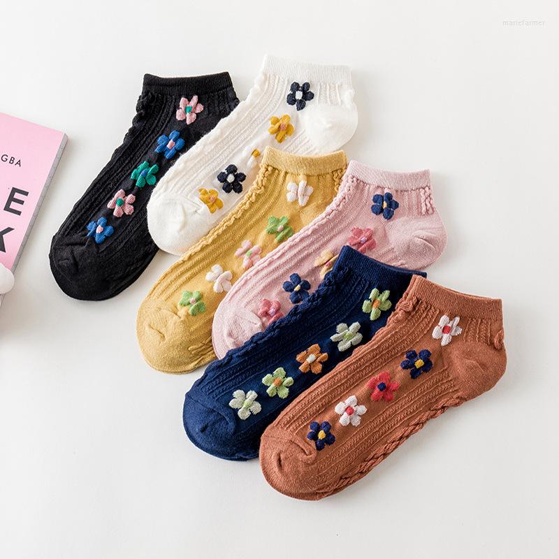 Women Socks Flowers Patterned Cotton Summer Fashion Harajuku Casual Comfortable Short Ankle For Ladies Breathable Sox Meia
Women Socks Flowers Patterned Cotton Summer Fashion Harajuku Casual Comfortable Short Ankle For Ladies Breathable Sox Meia