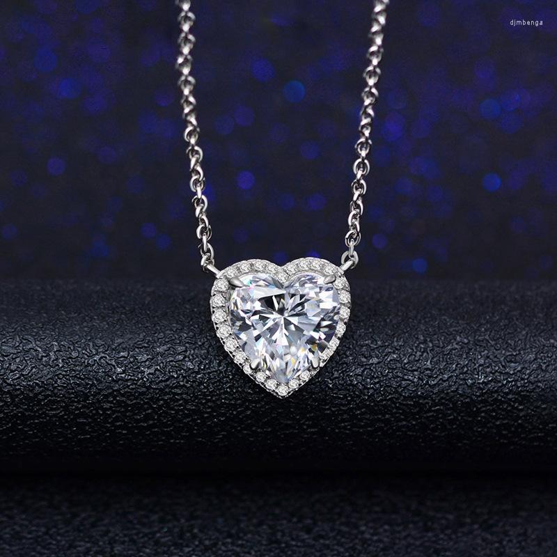 Pendant Necklaces Fashion Hanging Love Heart Necklace Inlay Dazzling Cubic Zirconia Women Wedding Engagement Banquer Birthday Gifts
Pendant Necklaces Fashion Hanging Love Heart Necklace Inlay Dazzling Cubic Zirconia Women Wedding Engagement Banquer Birthday Gifts