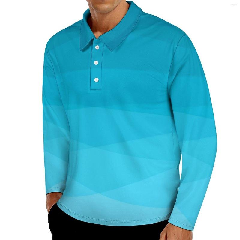 Men' Polos Print Casual Polo Shirt Gradient Blue Polygonal T-Shirts Long Sleeve Graphic Day Streetwear Oversized Clothing Gift, Style-5
Men' Polos Print Casual Polo Shirt Gradient Blue Polygonal T-Shirts Long Sleeve Graphic Day Streetwear Oversized Clothing Gift, Style-5