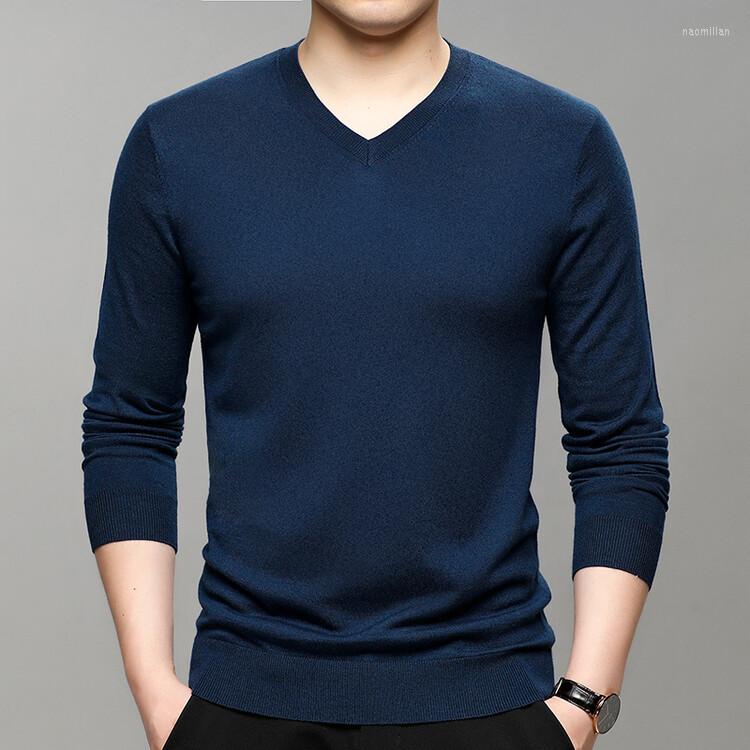 Men' Sweaters 2023 Men Autumn V-Neck Wool Sweater Knitted Pullover Long Sleeve Silk, Black
Men' Sweaters 2023 Men Autumn V-Neck Wool Sweater Knitted Pullover Long Sleeve Silk, Black