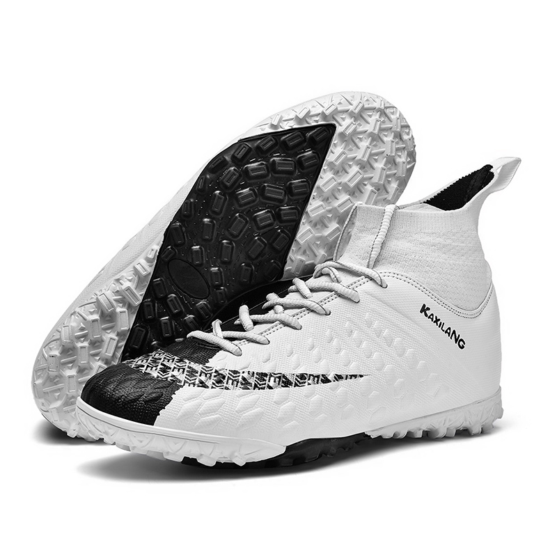 Size 33-46 Original Men Soccer Shoes TF/FG High Ankle Football Boots Teenagers Adult Kids Cleats Grass Training Match Sport Sneakers Women, Green
Size 33-46 Original Men Soccer Shoes TF/FG High Ankle Football Boots Teenagers Adult Kids Cleats Grass Training Match Sport Sneakers Women, Green