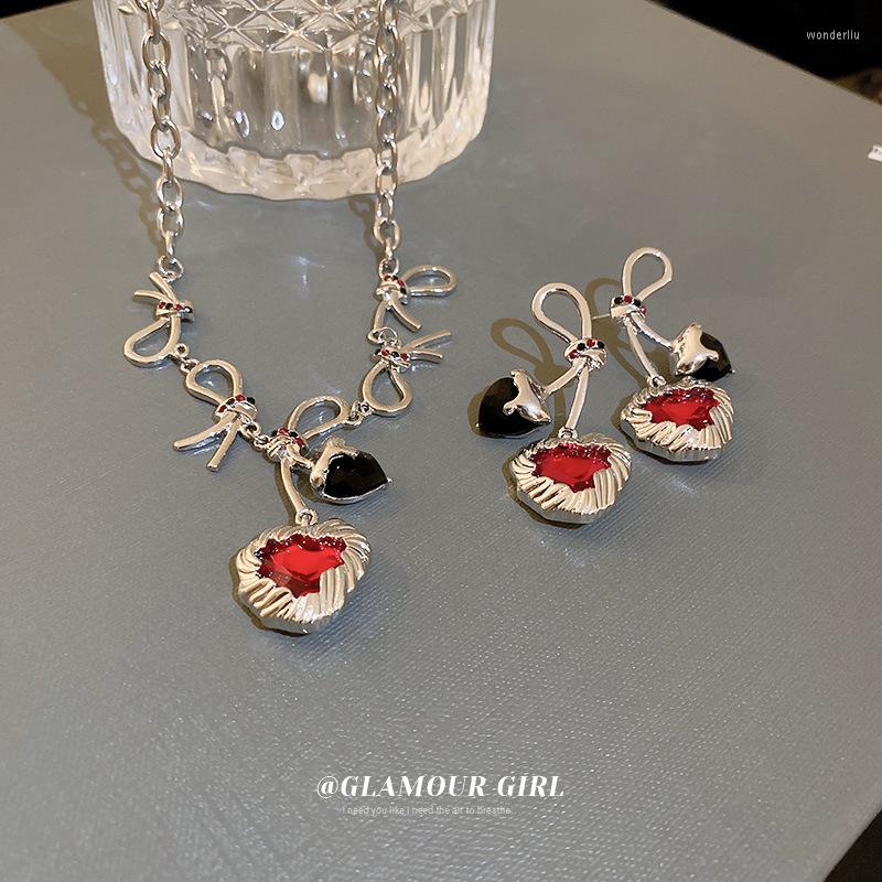 Chains Gothic Red Cherry Pendant Choker Necklace Earring For Women Girl Summer Harajuku Geometric With Ot Buckle Dancing Party
Chains Gothic Red Cherry Pendant Choker Necklace Earring For Women Girl Summer Harajuku Geometric With Ot Buckle Dancing Party