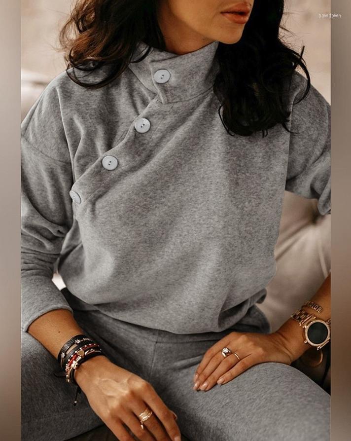 Women' Blouses Tops Women 2023 Trendy Fashion Long Sleeve Button Front Top Casual High Neck Tee All-Match T-Shirt Autumn
Women' Blouses Tops Women 2023 Trendy Fashion Long Sleeve Button Front Top Casual High Neck Tee All-Match T-Shirt Autumn