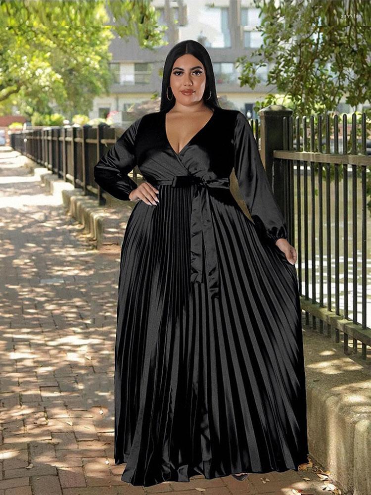 Plus Size Dresses Long Women Maxi Dress Turkey Pleated Fabric Luxury Evening Elegant Ladies Wholesale Bulk Drop, Black
Plus Size Dresses Long Women Maxi Dress Turkey Pleated Fabric Luxury Evening Elegant Ladies Wholesale Bulk Drop, Black