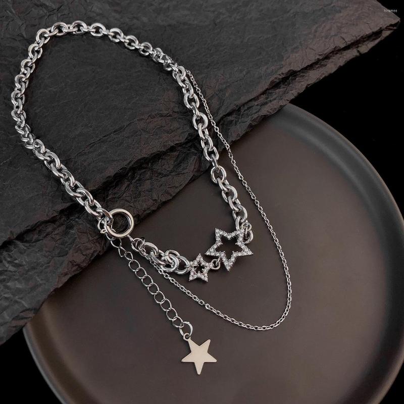 Choker Trend Hollow Rhinestone Star Pentagon Necklace For Women Vintage Cool Hip Hop Fashion Clavicle Chain Harajuk Y2k Jewelry
Choker Trend Hollow Rhinestone Star Pentagon Necklace For Women Vintage Cool Hip Hop Fashion Clavicle Chain Harajuk Y2k Jewelry
