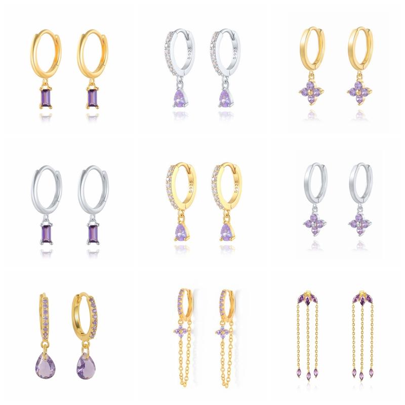 Hoop Earrings & Huggie Aide 925 Sterling Silver Purple Crystal Flower Charm Women 2023 Trend Luxury Waterdrop Pendant Pendientes Jewelry
Hoop Earrings & Huggie Aide 925 Sterling Silver Purple Crystal Flower Charm Women 2023 Trend Luxury Waterdrop Pendant Pendientes Jewelry