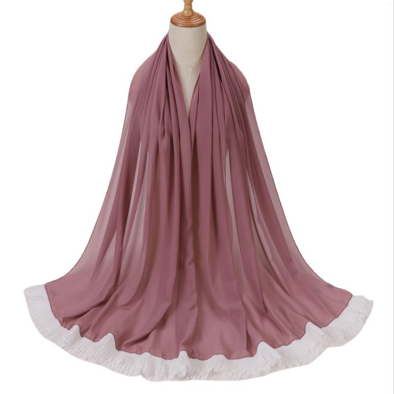Ethnic Clothing Women Pleated Hijab Heavy Chiffon Lace White And Black Gorgeous Designs Turban Head Wraps Headband Foulard
Ethnic Clothing Women Pleated Hijab Heavy Chiffon Lace White And Black Gorgeous Designs Turban Head Wraps Headband Foulard
