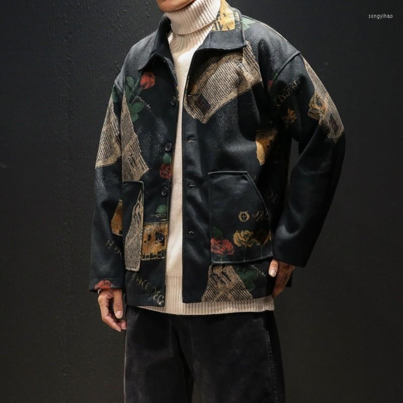 Men's Jackets 2023 Brand Mens Slim Single Breasted Windbreakers Autumn Casual Printed Turn-down Collar Coat Male Outwear Plus Size 5XL, Black
Men's Jackets 2023 Brand Mens Slim Single Breasted Windbreakers Autumn Casual Printed Turn-down Collar Coat Male Outwear Plus Size 5XL, Black