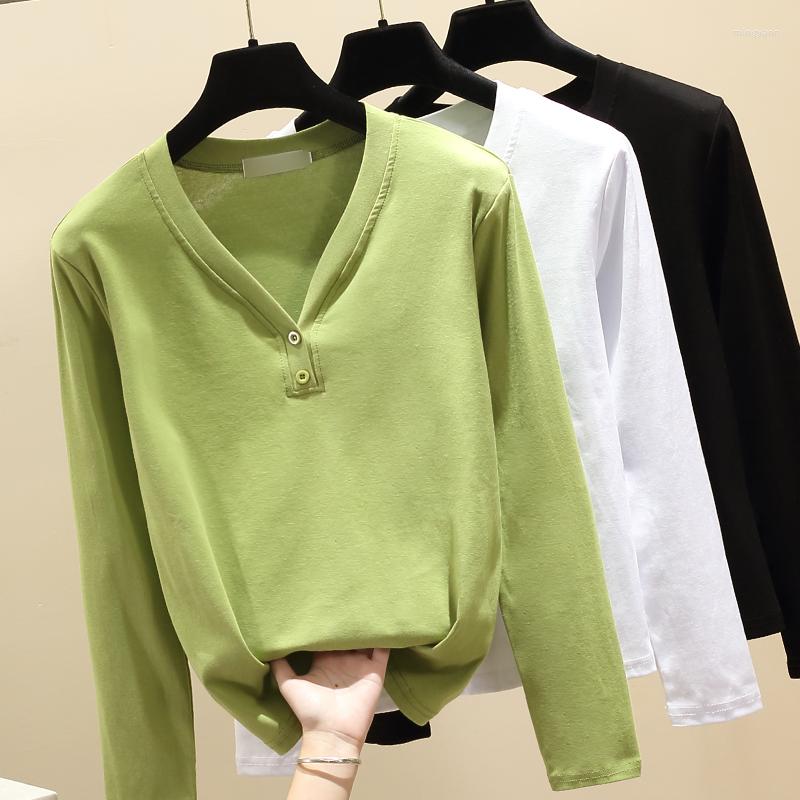 Women' T Shirts Gkfnmt T-Shirt Women Autumn Winter Korean Style V-Neck Shirt Long Sleeve Cotton Tops Slim Tee 2023 Clothes, Black
Women' T Shirts Gkfnmt T-Shirt Women Autumn Winter Korean Style V-Neck Shirt Long Sleeve Cotton Tops Slim Tee 2023 Clothes, Black