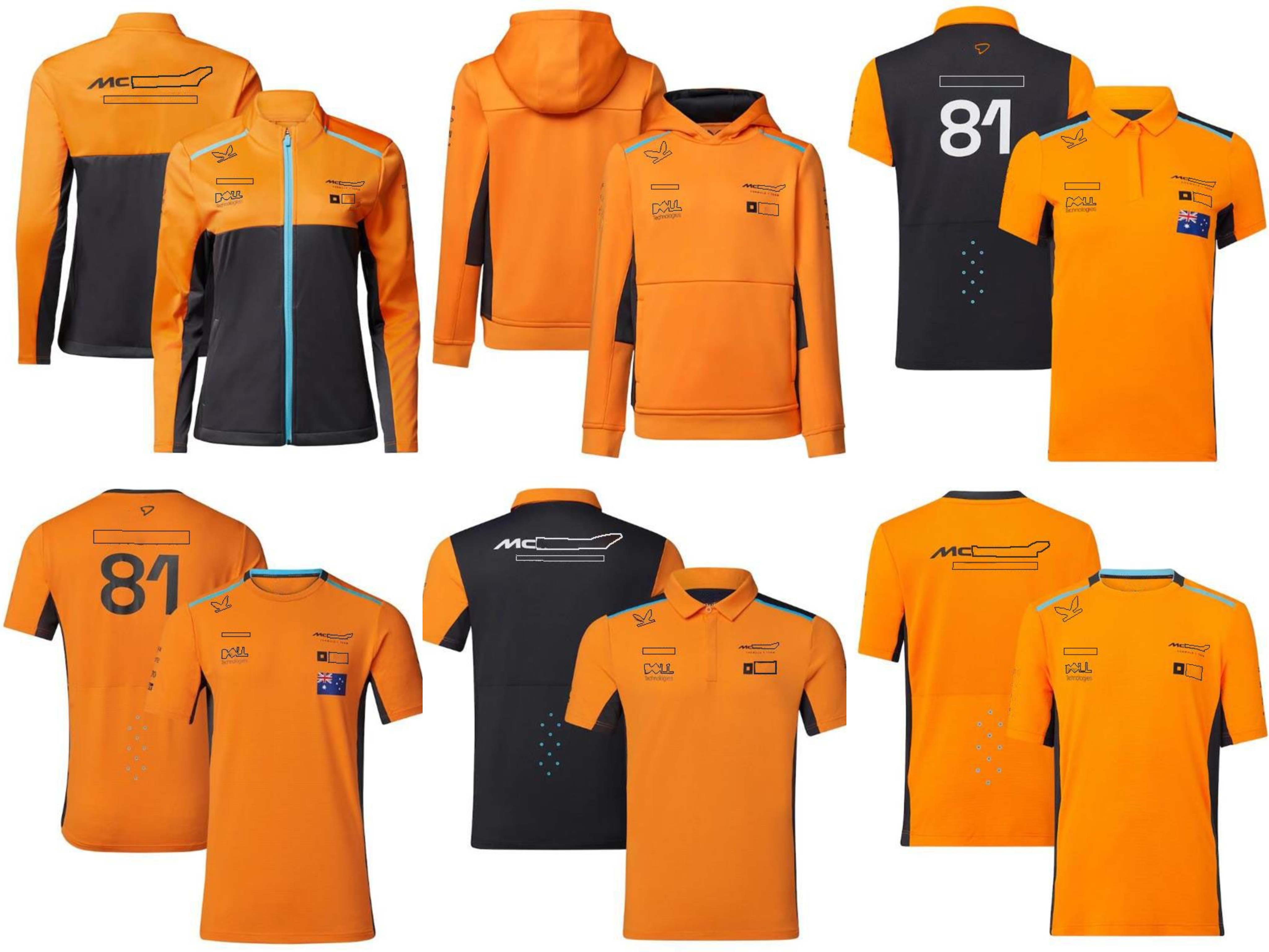 F1 racing polo suit 2023 spring and autumn new hoodie short-sleeved T-shirt customized with the same style
F1 racing polo suit 2023 spring and autumn new hoodie short-sleeved T-shirt customized with the same style