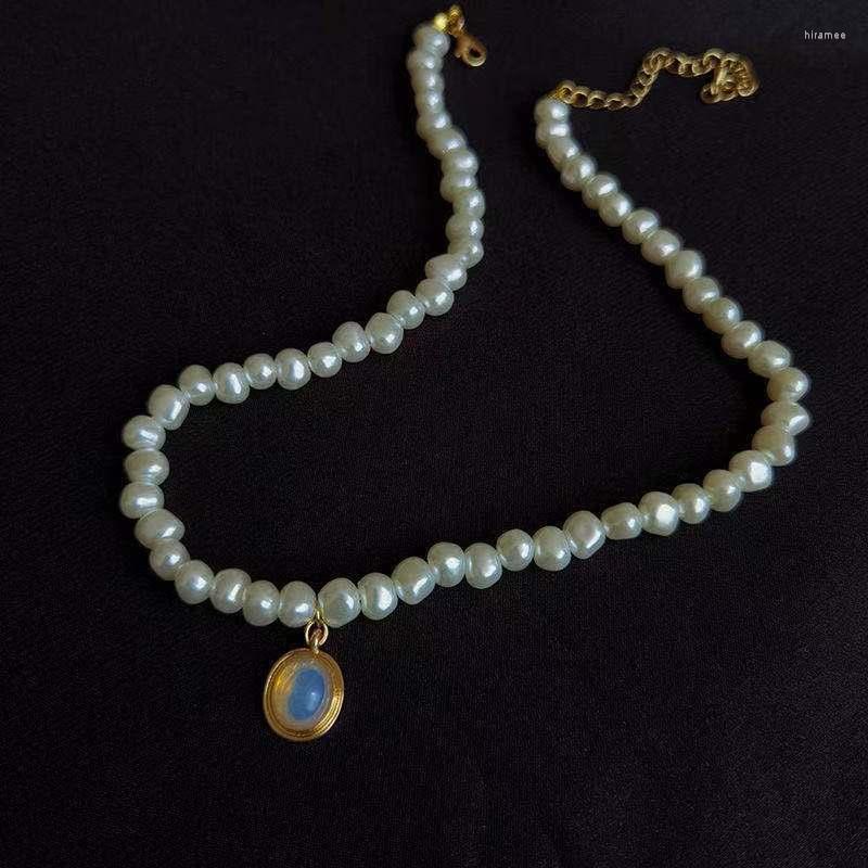 Choker Vintage Baroque Natural Pearl French Handmade Personality Necklace Chokers DIY Fashion Jewelry
Choker Vintage Baroque Natural Pearl French Handmade Personality Necklace Chokers DIY Fashion Jewelry